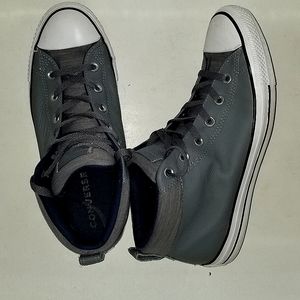 Converse All Leather Uppers Hi-Tops BACK-TO-SCHOOL